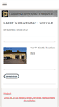 Mobile Screenshot of larrysdriveshaft.com