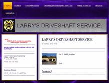 Tablet Screenshot of larrysdriveshaft.com